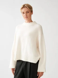 Oversized Roundneck Sweater White