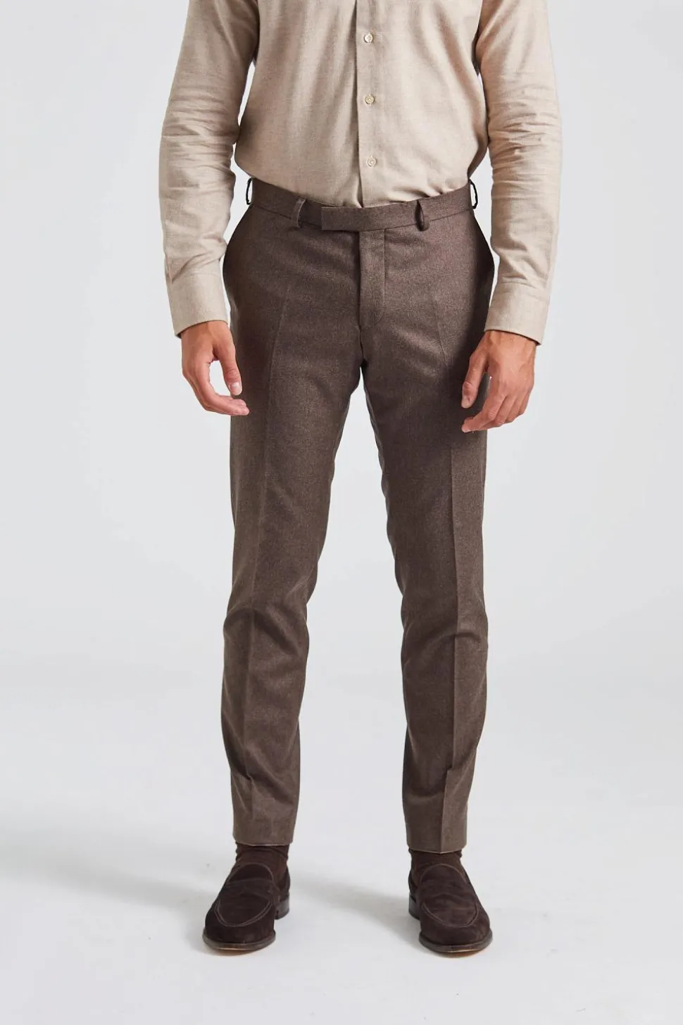 Palermo Flanell Pant Brown