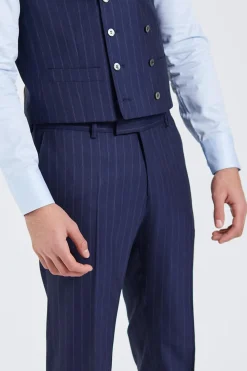 Palermo Navy Pinstripe