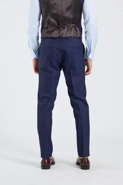 Palermo Navy Pinstripe