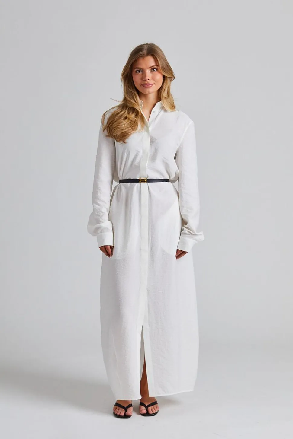 Parachute Shirtdress White