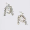 Paris Baroque Earrings Silver