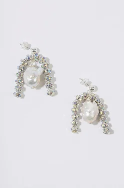 Paris Baroque Earrings Silver