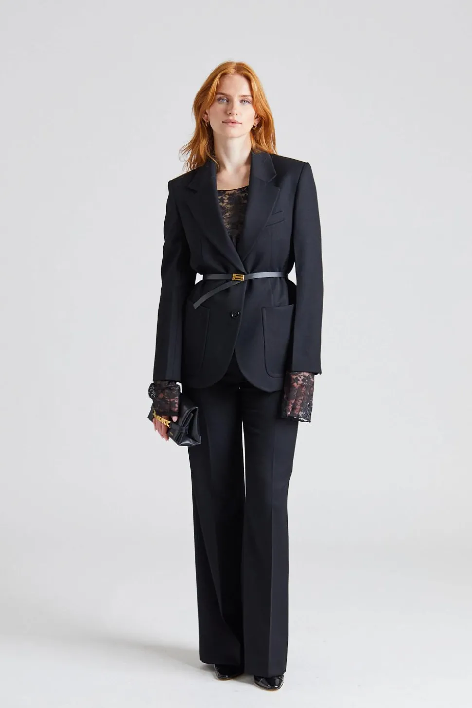 Patch Pocket Jacket Black