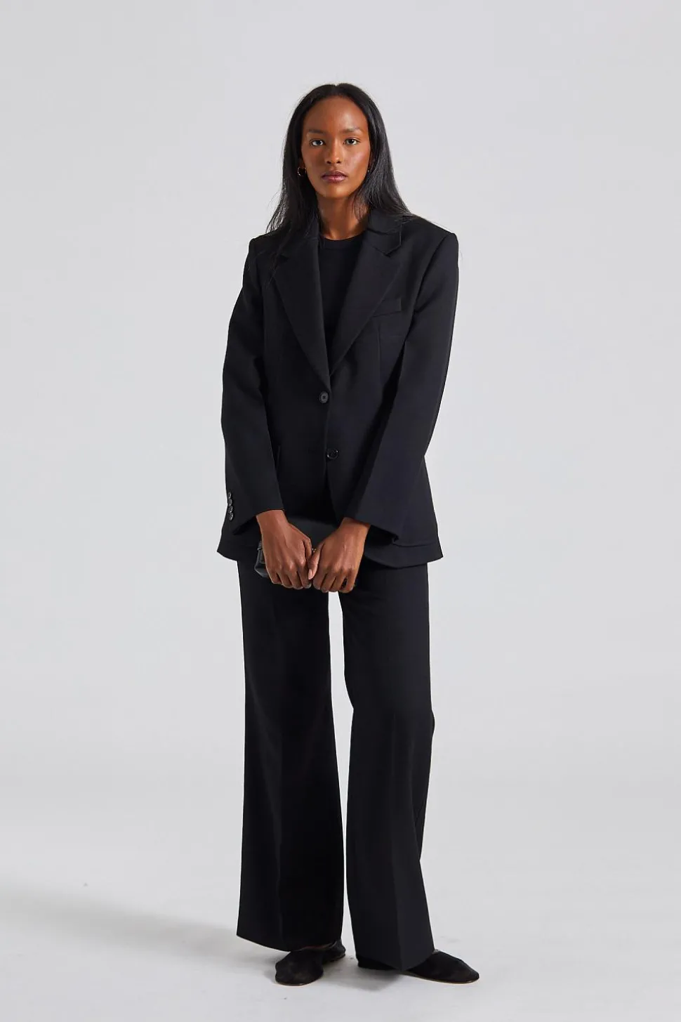 Patch Pocket Jacket Black