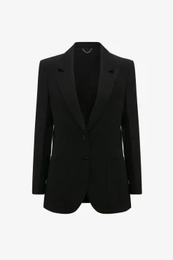 Patch Pocket Jacket Black