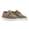 Penny Sneaker Olive Suede