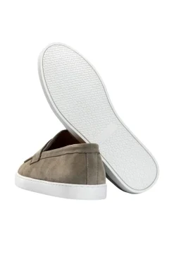 Penny Sneaker Olive Suede