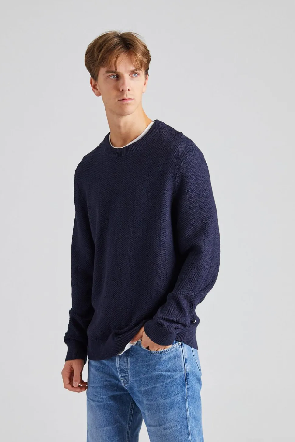 Pete Crew Navy Melange
