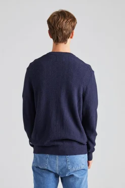 Pete Crew Navy Melange