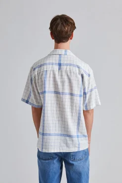 Pier Check Shirt Blue Mix