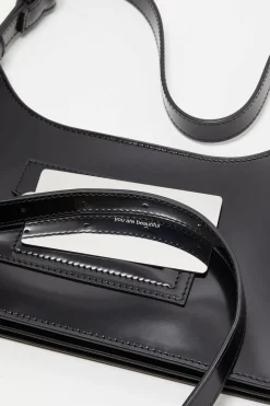 Platt Mini Shoulder Bag FN-WN-BAGS000465 Black