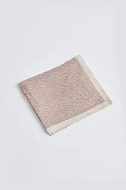 Pocket Square Herringbone Beige