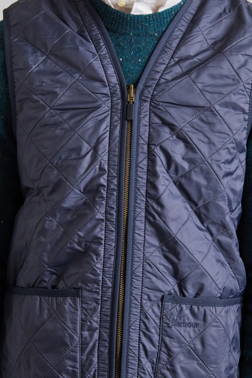 Polarquilt Waistcoat/Zip-In Liner Navy