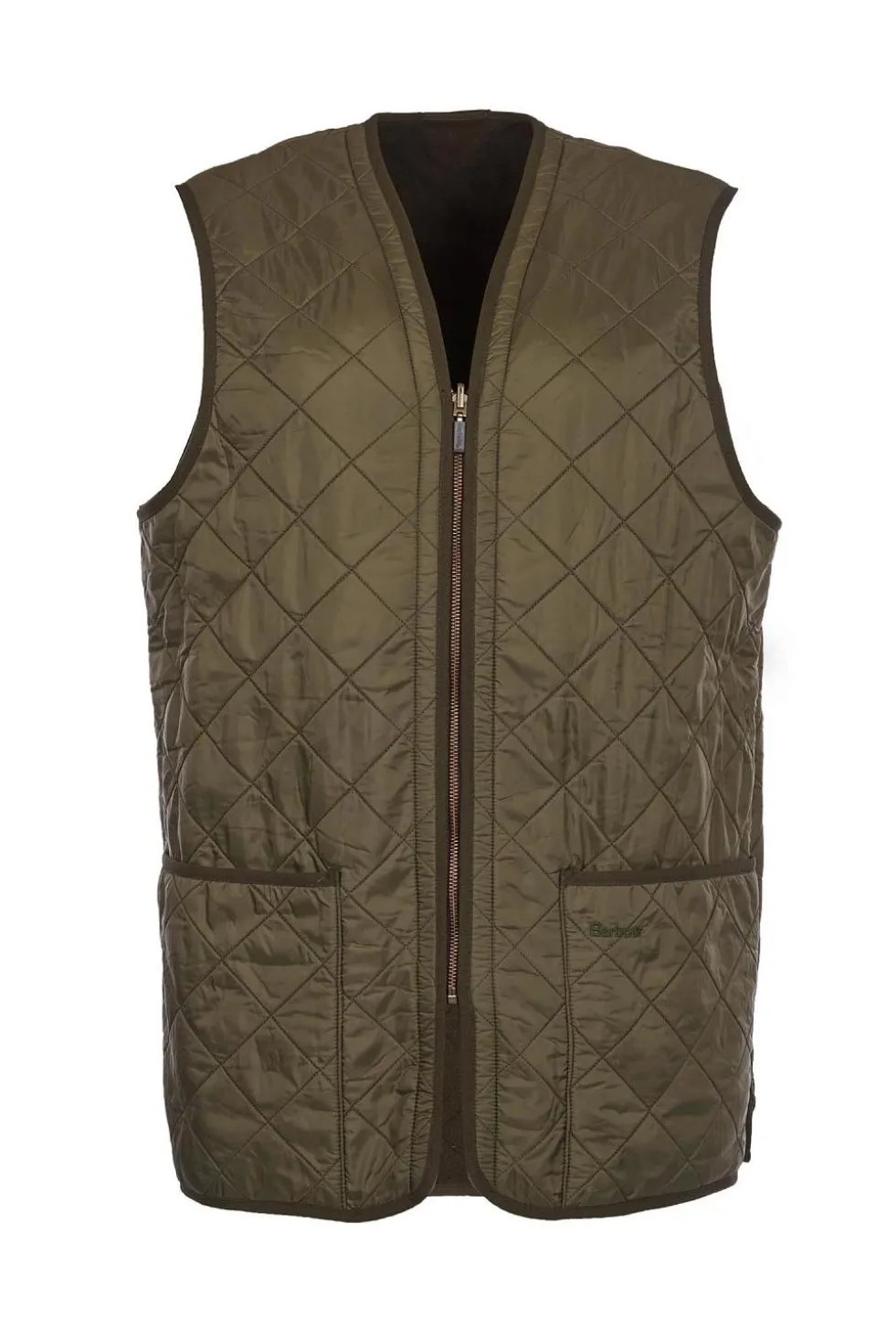 Polarquilt Waistcoat/Zip-In Liner Olive