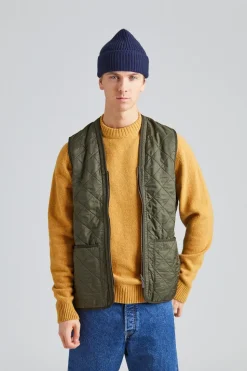 Polarquilt Waistcoat/Zip-In Liner Olive