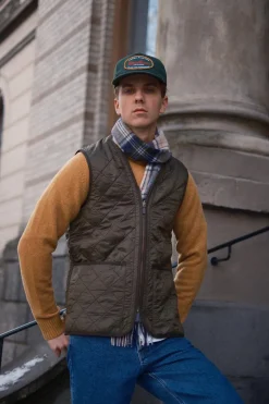 Polarquilt Waistcoat/Zip-In Liner Olive