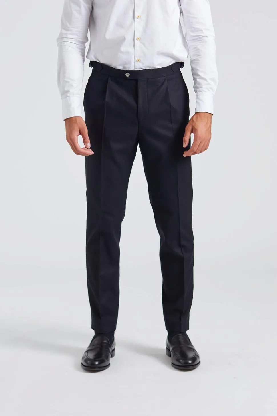 Prato Flanell Pant Black