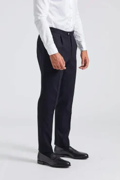 Prato Flanell Pant Black