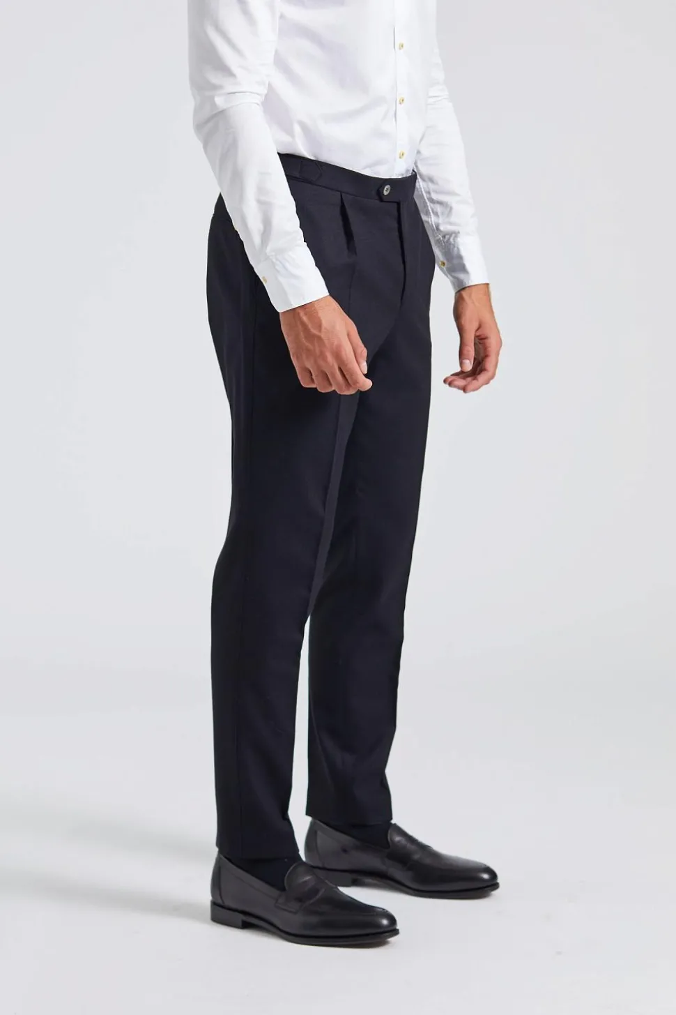 Prato Flanell Pant Black