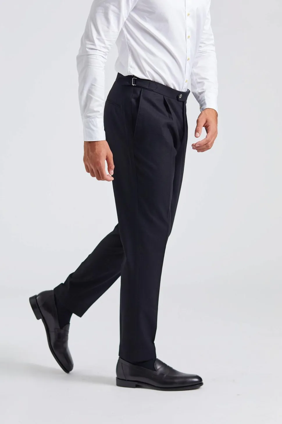 Prato Flanell Pant Black