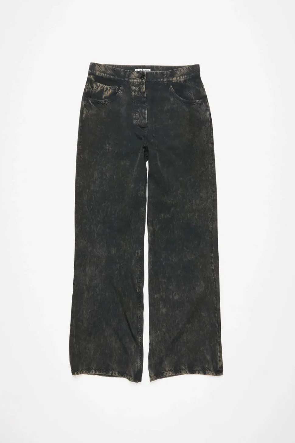 Printed Trousers FN-WN-TROU001289 Black/Beige
