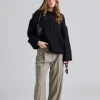 Puffed Knit Black