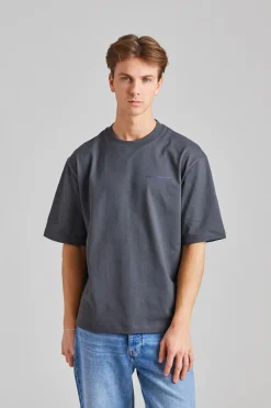 Ranger Cracked Logo Tee Grey