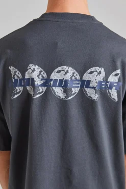 Ranger Cracked Logo Tee Grey