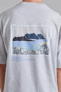 Ranger National Tee Lt Grey Mix