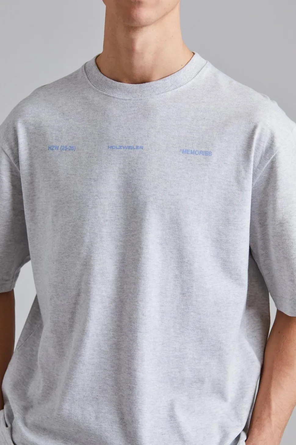 Ranger National Tee Lt Grey Mix