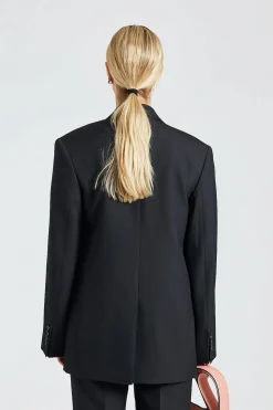 Regular Fit Suit Jacket Black FN-WN-SUIT000508