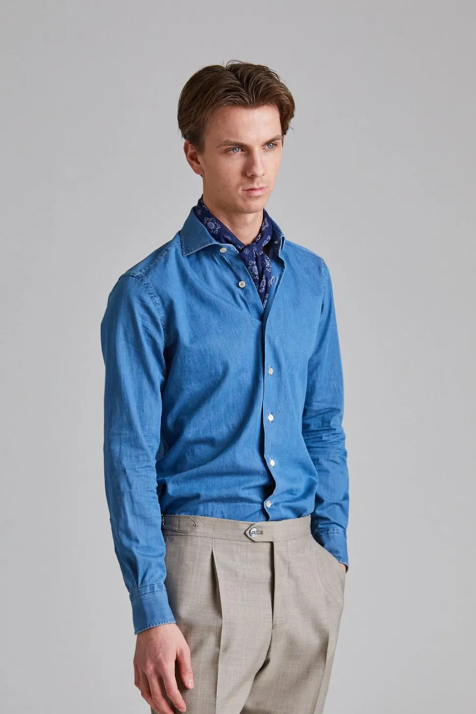 Regular Slim Denim Light Blue