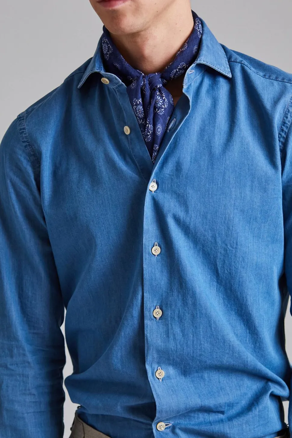 Regular Slim Denim Light Blue