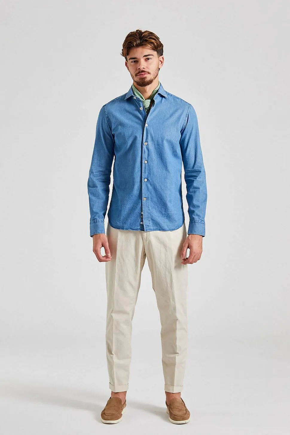 Regular Slim Denim Lt Blue