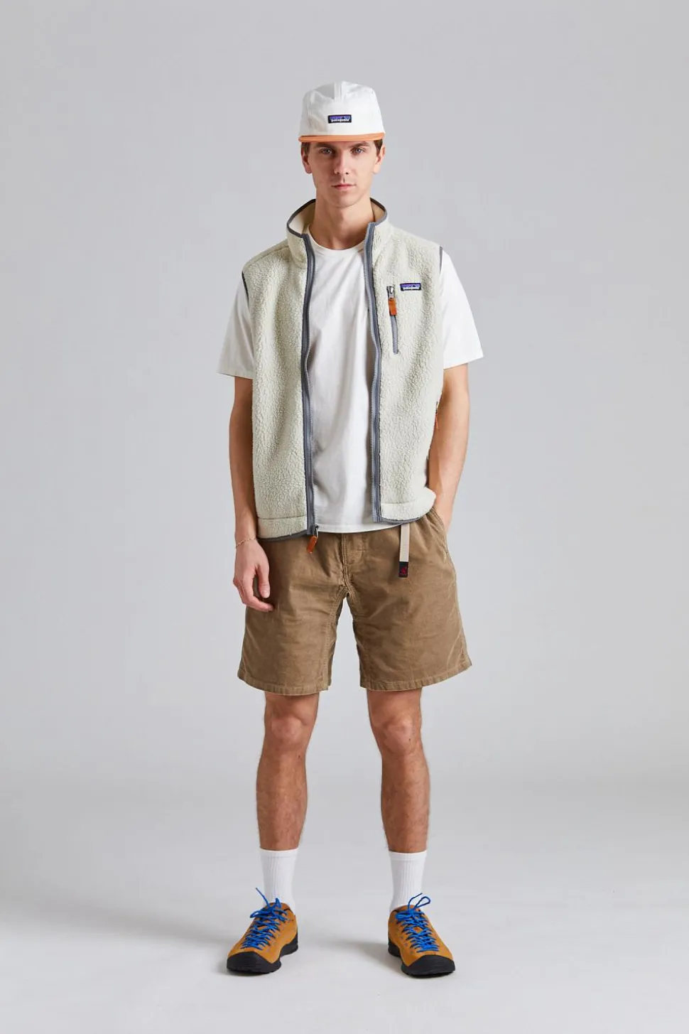 Retro Pile Vest Pelican