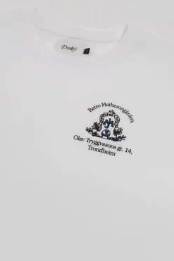 Retro x Drake's Printed Hiking Tee White