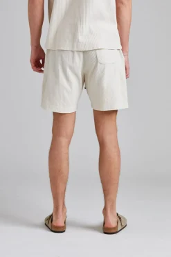 Rib Jersey Shorts Off White