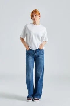 Ribcage Wide Leg Polar Perimiter