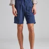 Robert Soft Lyocell Shorts Blue