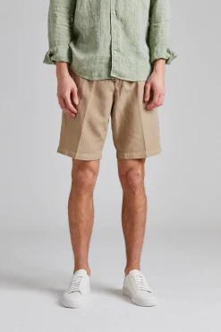 Robert Soft Lyocell Shorts Brown