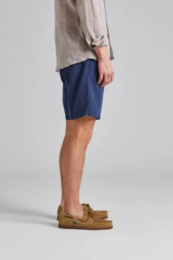 Robert Soft Lyocell Shorts Blue