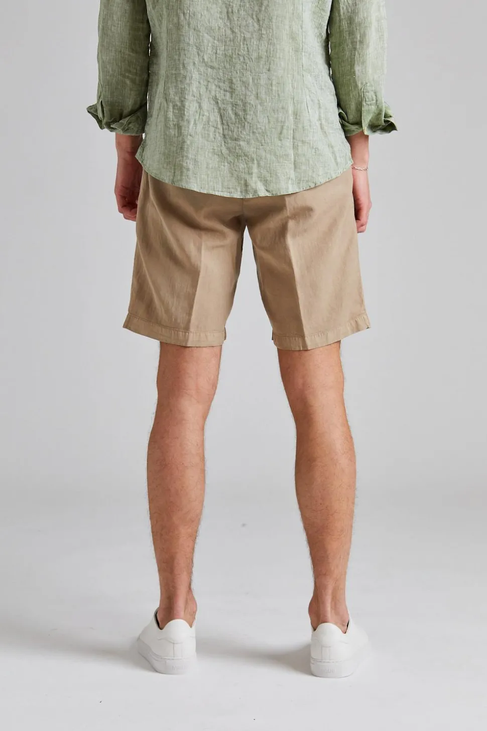 Robert Soft Lyocell Shorts Brown