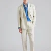 Roma Soho Linen Suit Beige