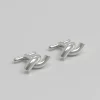 Rose Cufflinks Silver