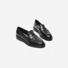Sara Leather Black