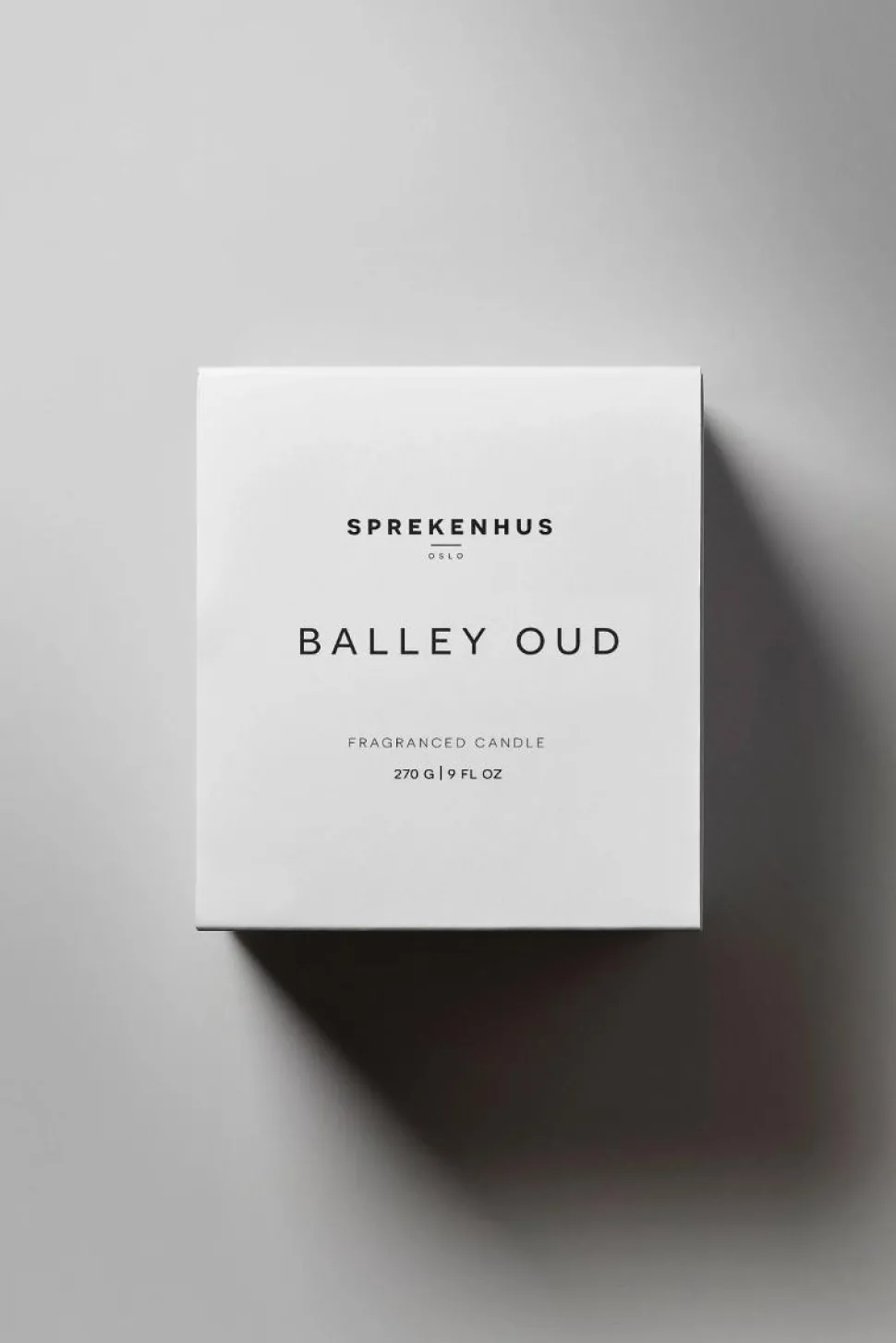 Scented Candle 270g - Balley Oud