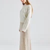 Serena Knit Sweater White