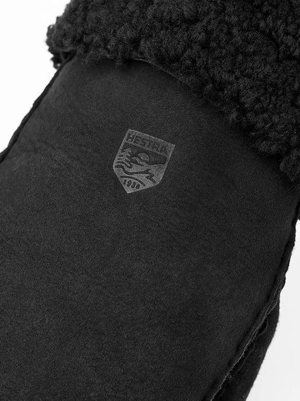 Sheepskin Mitt Black