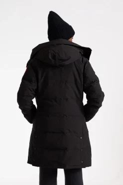 Shelburne Parka Notched Brim Black